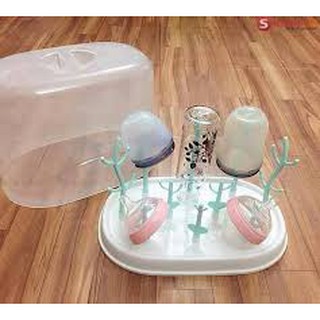 KHAY ÚP BÌNH SỮA LY SỮA CÓ NẮP ĐẬY
