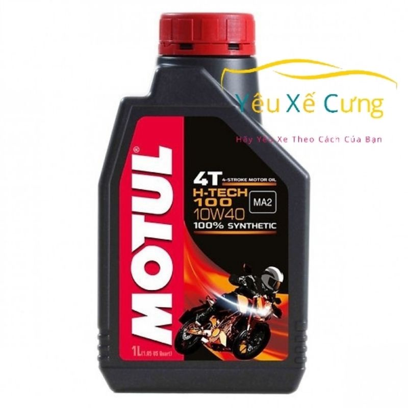 Dầu nhớt cao cấp Motul H-Tech 100 10W40 1 Lít