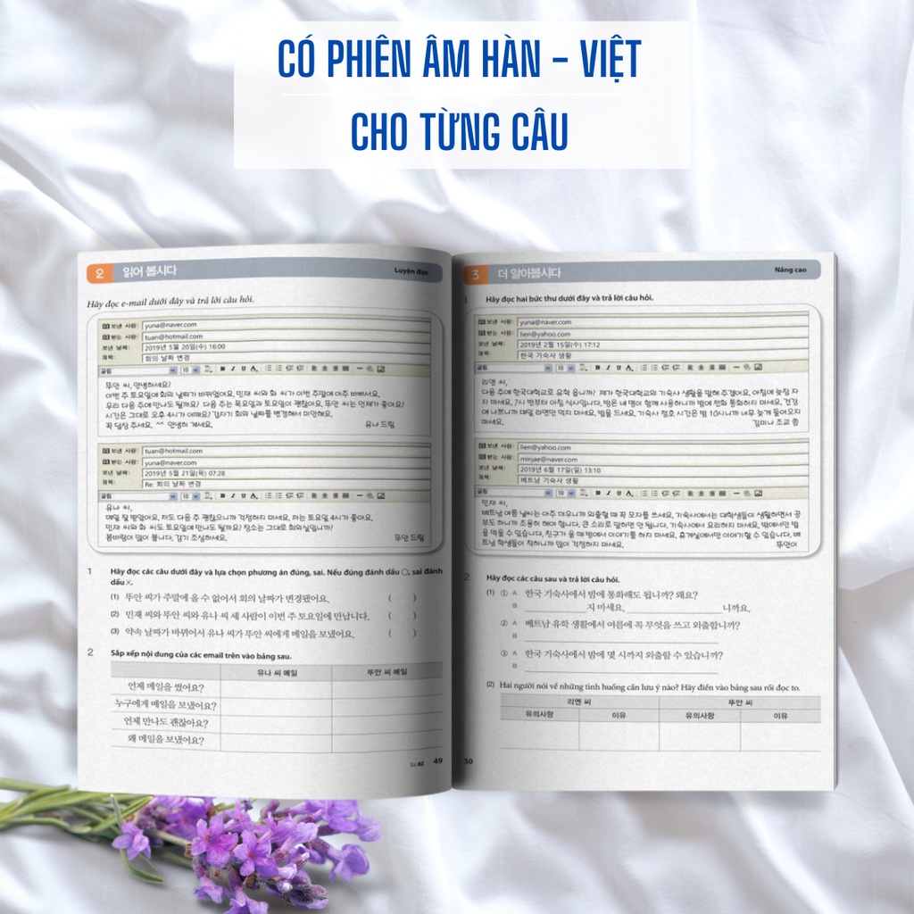 Combo Sách Tiếng Hàn Tổng Hợp Dành Cho Người Việt Nam - Sơ Cấp 1 - Giáo Trình Màu, Giáo Trình Đen Trắng, SBT