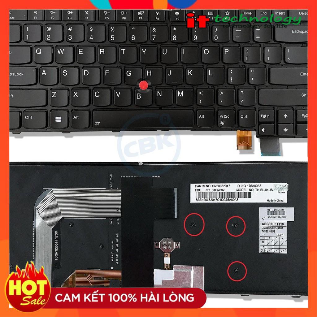 🎁 Bàn phím laptop Lenovo ThinkPad T460s T470s 🎁 Layout chuẩn US hoặc EU 🎁 Bảo hành 6 Tháng