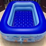 Bể bơi phao cho bé và gia đình loại to 210x145x65cm - Mẫu mới 2017
