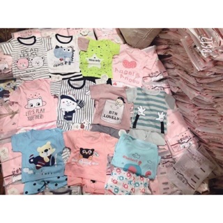Bộ cotton qc cho bé xả 50k/bộ