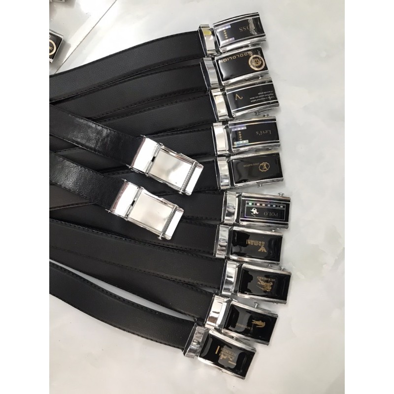 thắt lưng nam khoá lăn - dây nịt học sinh bảng 3.2 cm