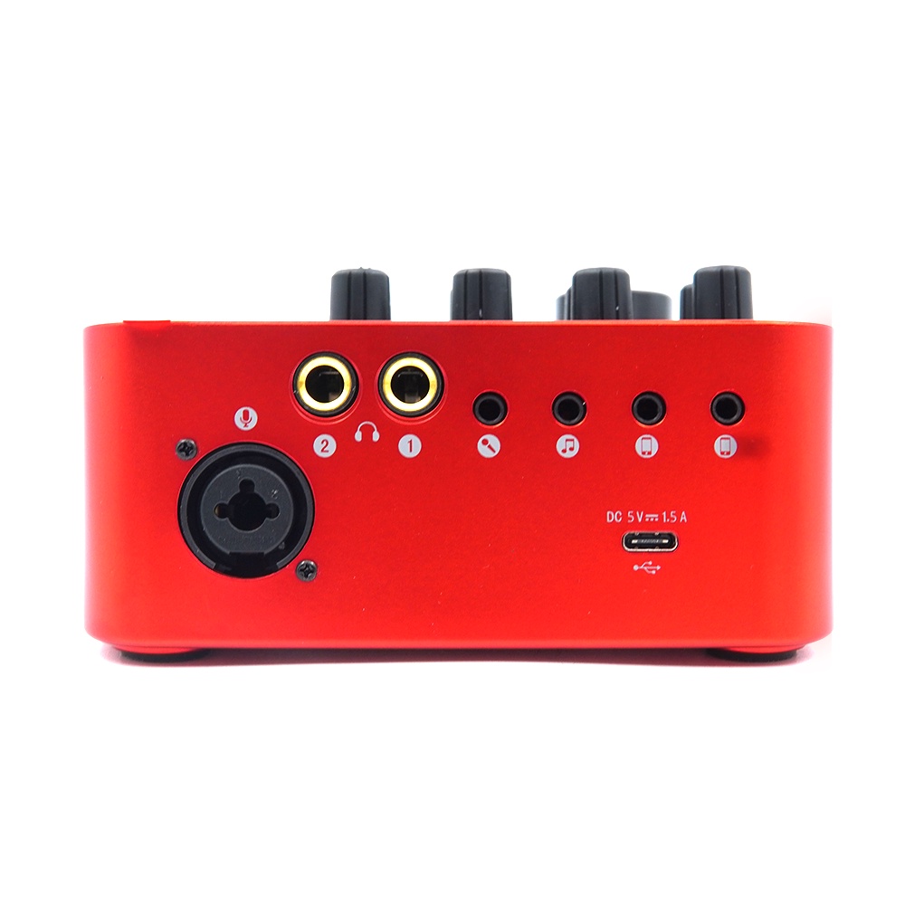 Sound Card Takstar MX1 Pro Tích Hợp Auto tune, Thu Âm, Livestream Hát Karaoke Chính Hãng Cao Cấp Bảo Hành 1 Năm