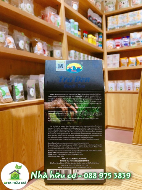 Trà đen hữu cơ Fin Ho - Nuôi KomBucha - Date: 12/2022