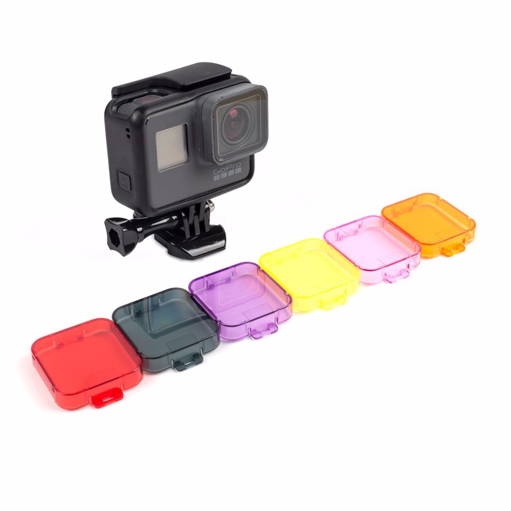 Filter màu cho máy GoPro Hero 5, GoPro Hero 6, GoPro Hero 7, GoPro new hero 2018