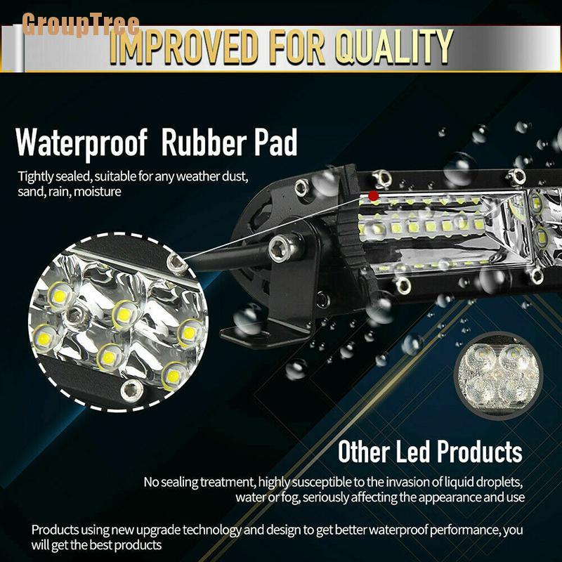Thanh Đèn Led 20inch 1200W Cho Xe Tải SUV ATV 22 ''