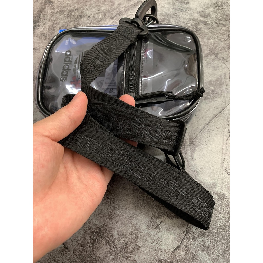 Túi đeo chéo das vintage trong suốt