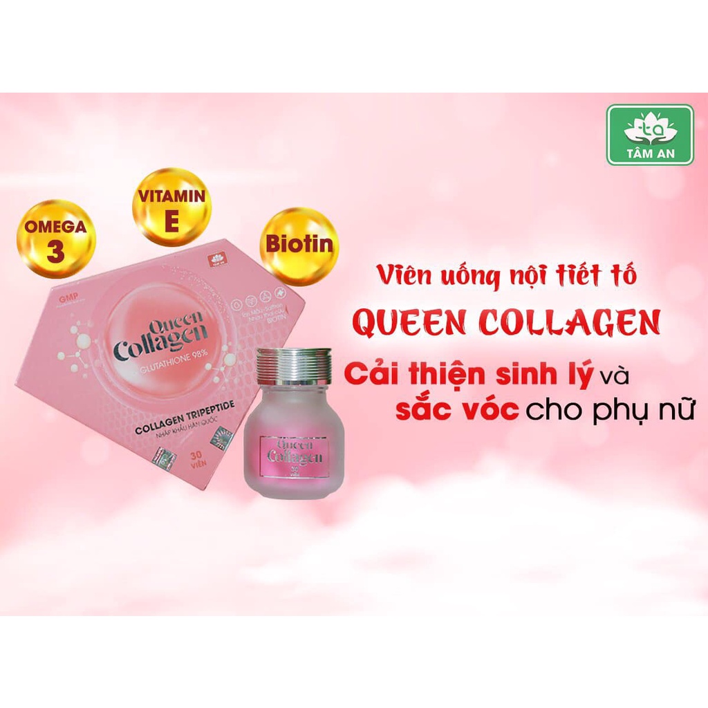 Viên uống nội tiết Queen collagen
