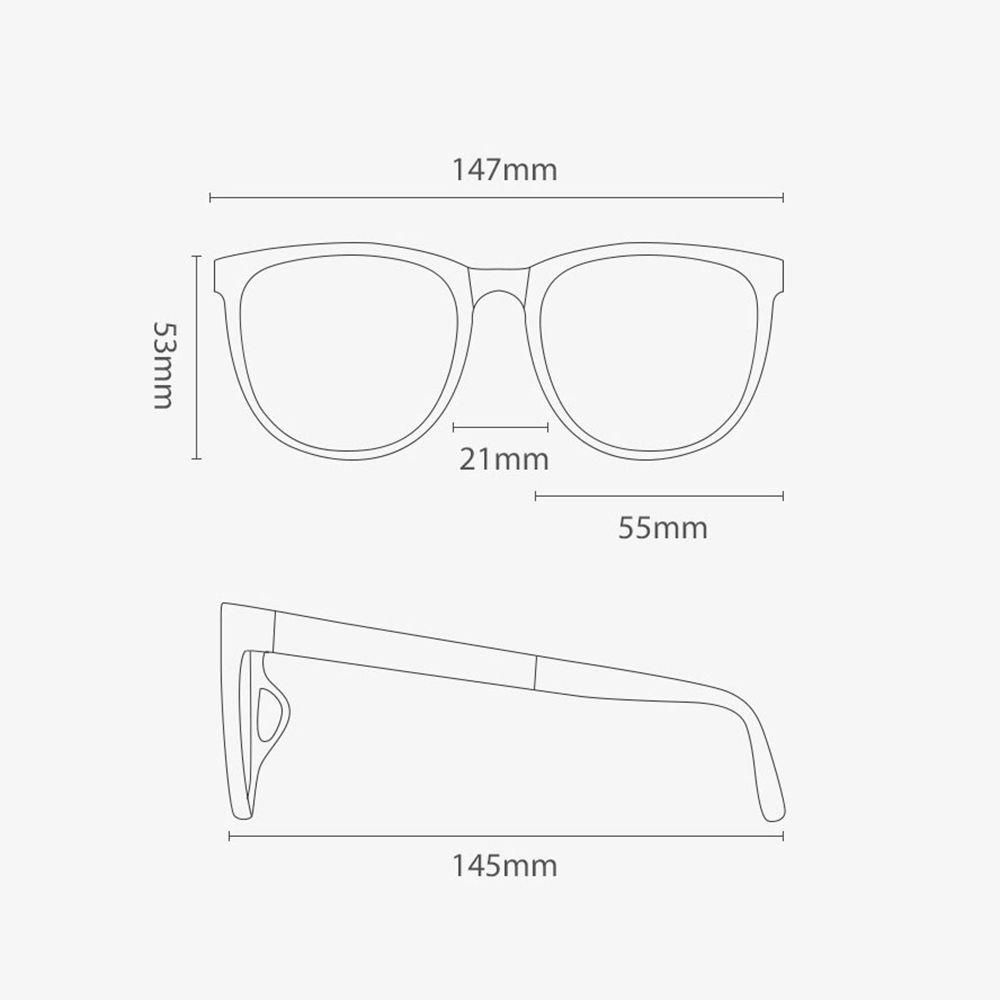 Kính Mát Gọng Tròn Chống Tia UV Có Thể Điều Chỉnh Phong Cách Đường Phố
