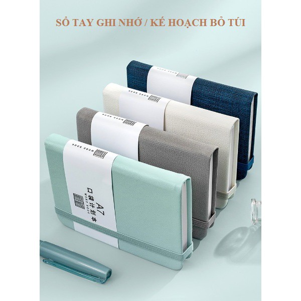 (#68) - SỔ GHI NHỚ KẾ HOẠCH HỌC TẬP / LÀM VIỆC NHỎ GỌN BỎ TÚI