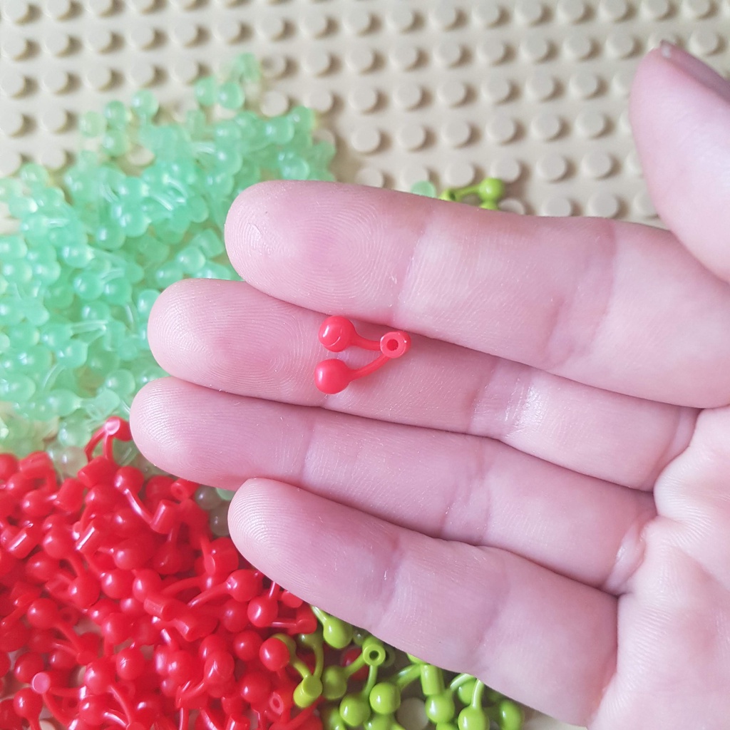 Phụ kiện đồ chơi lắp ráp, phụ kiện MOC, 20 chùm nho