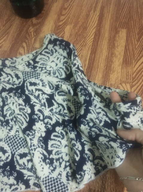 Đầm vải lanh lụa khoét vai chun eo