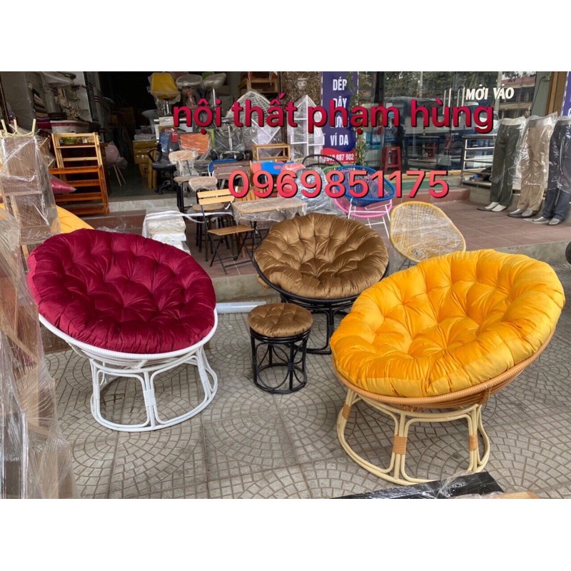 ghế papasan làm từ mây