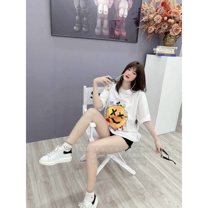 ÁO THUN UNISEX FORM RỘNG CHẤT COTTON 4C | BigBuy360 - bigbuy360.vn