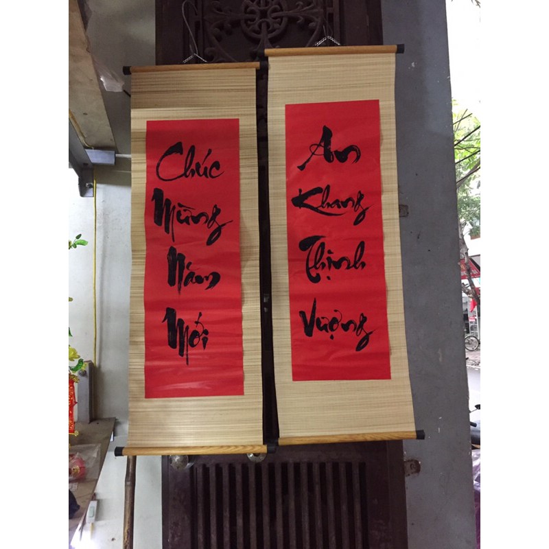 BỘ ĐÔI CÂU ĐỐI MÀNH CHÚC TẾT