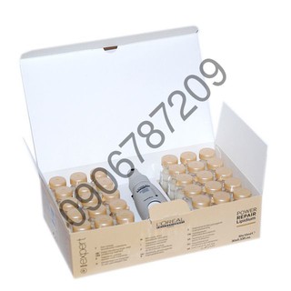 Tinh dầu chữa trị tóc hư tổn loreal power repair lipidium
