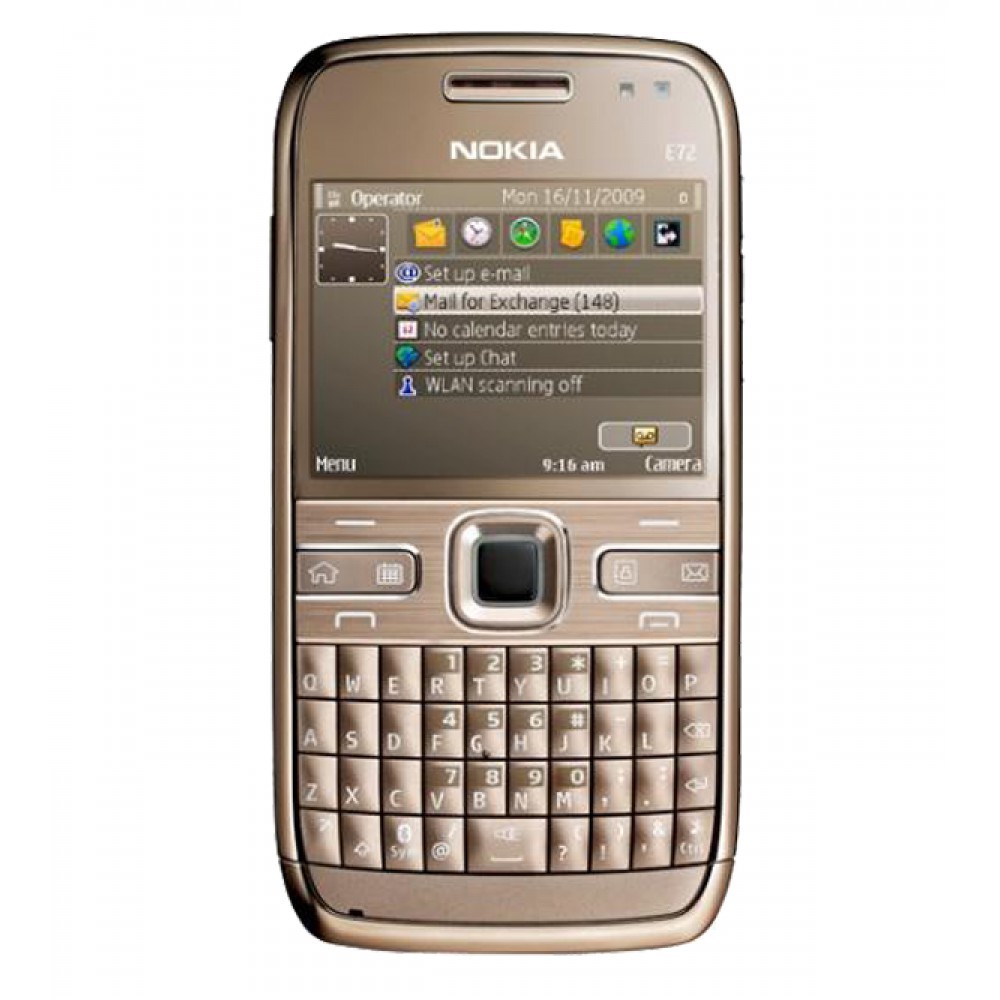 Điện thoại Nokia E72 Gold (Vàng) hàng hiếm - (Máy pin sạc) Nokia Giá Sỉ