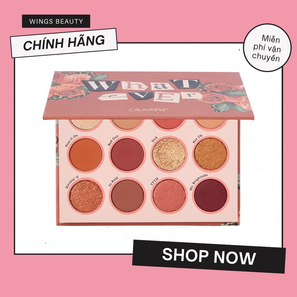 COLOURPOP - Bảng phấn mắt Whatever