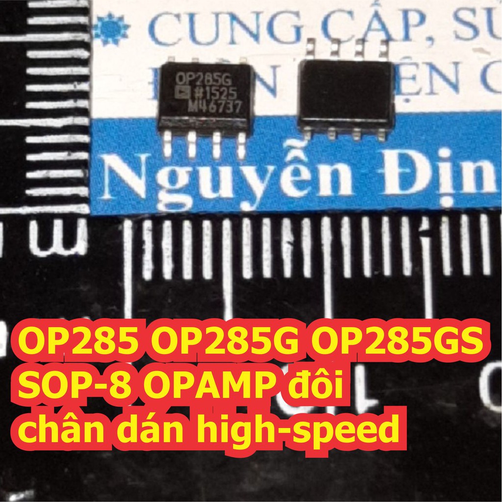OP285 OP285G OP285GS SOP-8 OPAMP đôi chân dán high-speed kde6717