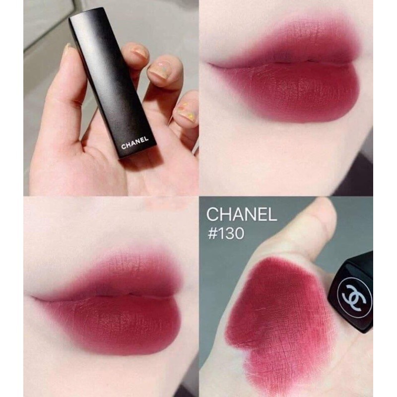 Son Lì Chanel Rouge Allure Velvet Extreme Màu 130 Rouge Obscur | BigBuy360 - bigbuy360.vn