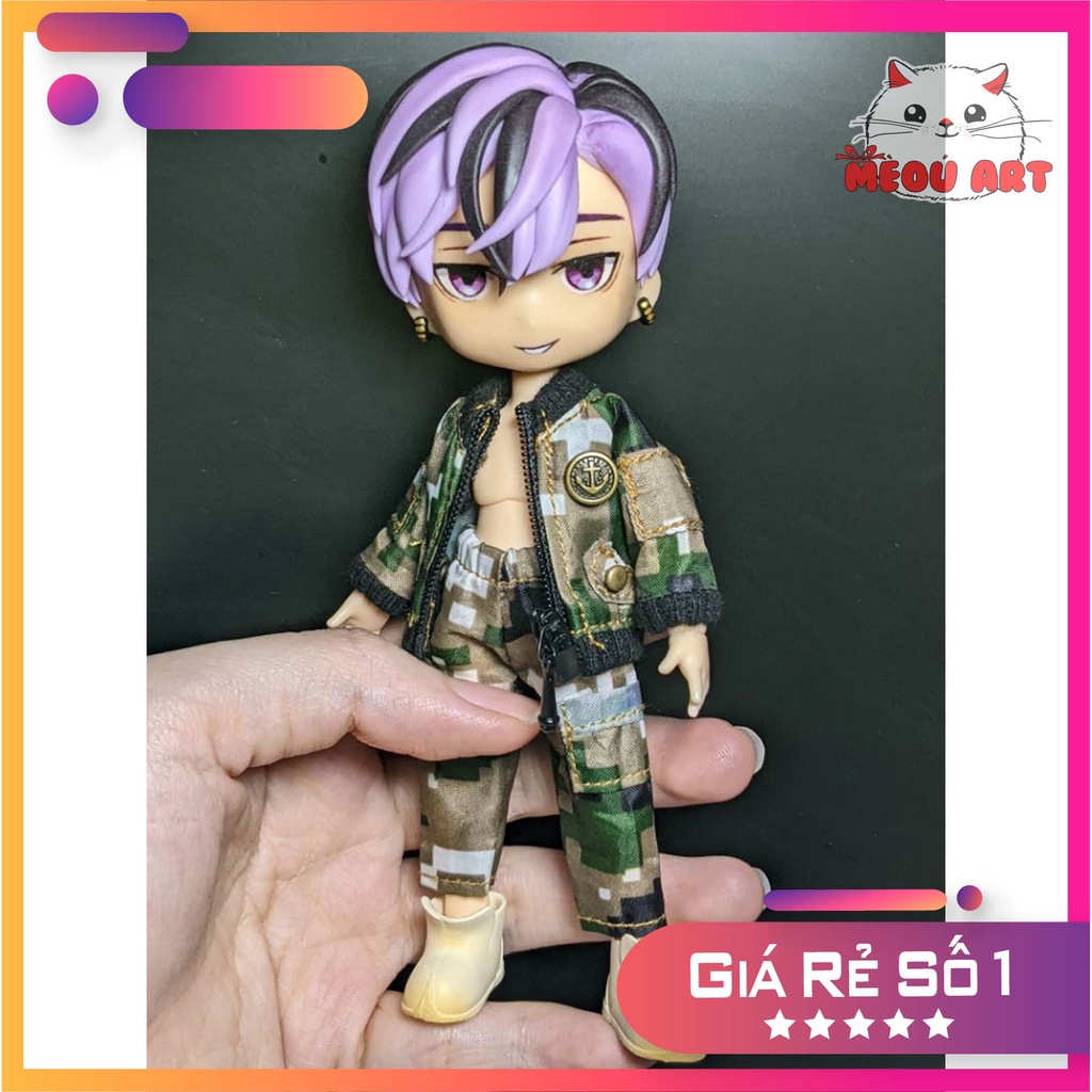 Mô hình tóc part nhân vật Ran Haitani anime manga Tokyo Revengers nendoll nendoroid ob11 ymy ddf dod