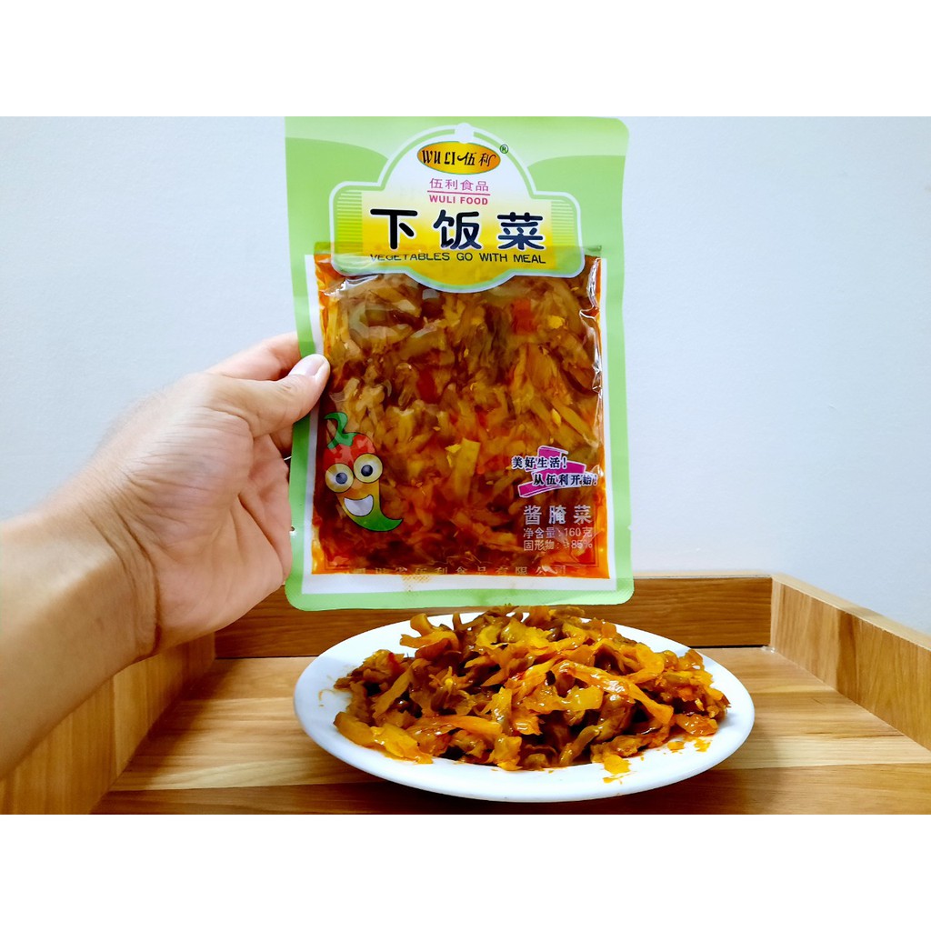 [Sẵn Hàng] Cải Giòn Tứ Xuyên 160g