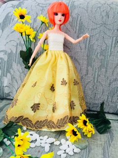 Bộ váy (đàm) dự tiệc dành cho búp bê