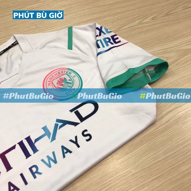 Áo Bóng Đá Đá Banh Thể Thao MANCITY/ MC C1 Mẫu Mới - Phút Bù Giờ Sport