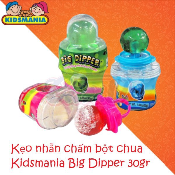 Kẹo nhẫn chấm bột chua Kidsmania Big Dipper 30gr