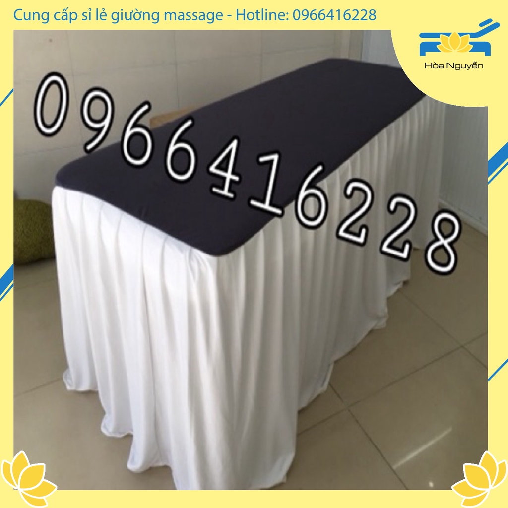 ❄ Ga Phủ Thun Giường Spa, Nối Mi, Phun Xăm Mix Màu