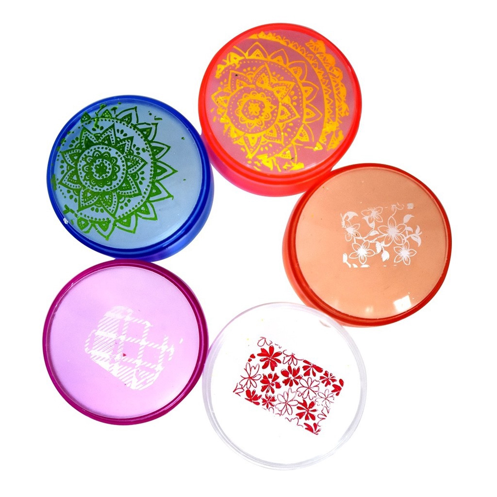 [Hàng mới về] Bộ dụng cụ đóng họa tiết trang trí móng BeautyBigBang kèm dụng cụ cạo