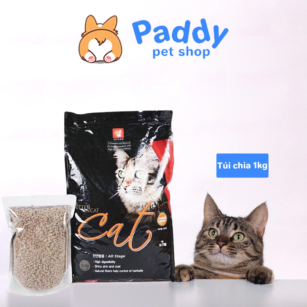 [Túi Chia 1kg] Hạt Catsrang - Cat's Eye Tiêu Búi Lông Cho Mèo Mọi Lứa Tuổi