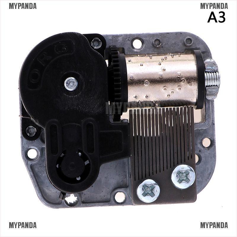 MYPANDA Mechanical DIY windup music box sankyo musical movement+screws+key