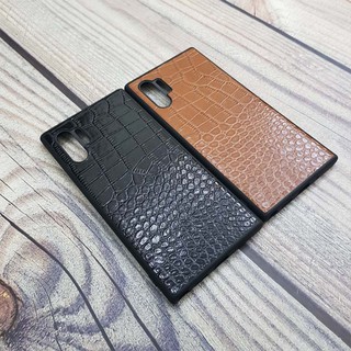 ốp Samsung Note 10 Plus/ Note 9 /s20 ultra da bò vân cá sấu