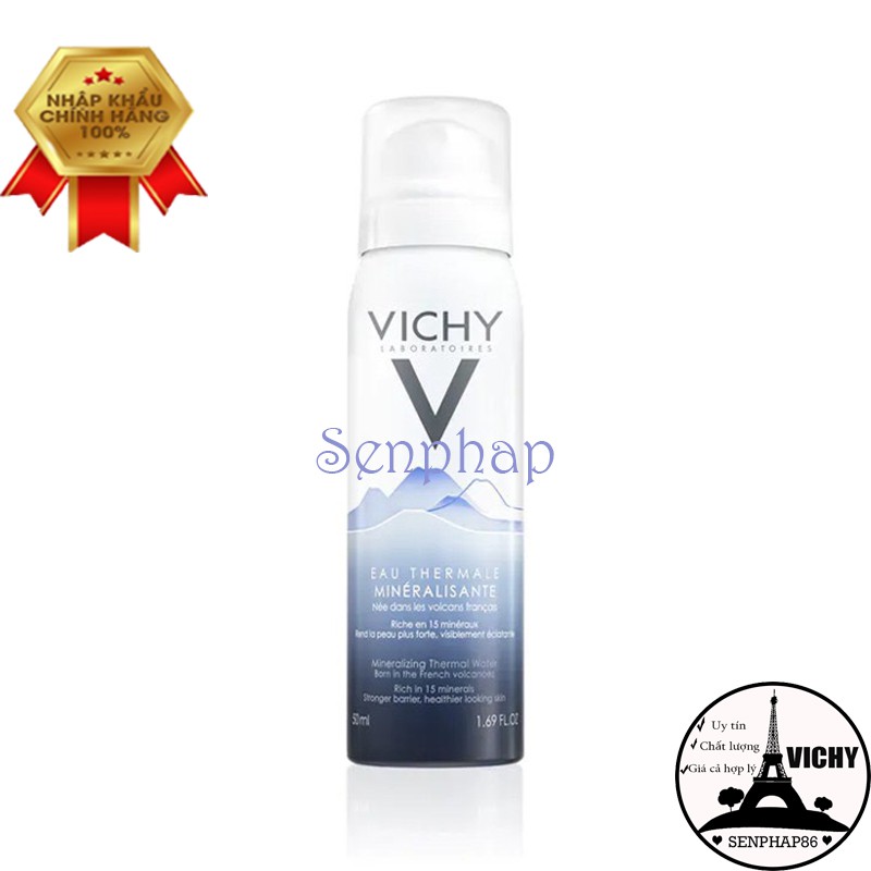 Xịt Khoáng Vichy ❤️FreeShip❤️Xịt khoáng Pháp dung tích  50ml,150ml,300ml tốt nhất hiện nay