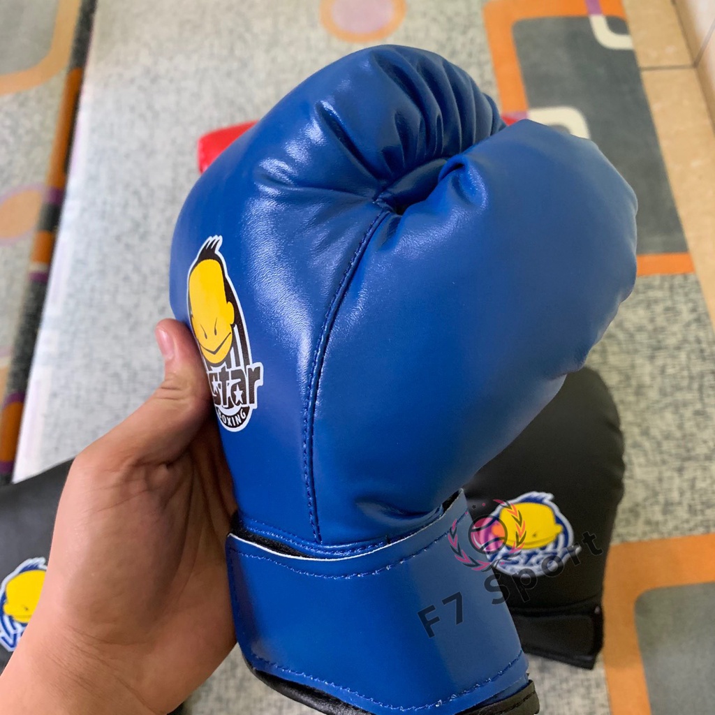 Găng tay boxing trẻ em vstar , Bao tay đấm bốc trẻ em cao cấp thiết kế tối ưu về kích cỡ F7 Sport