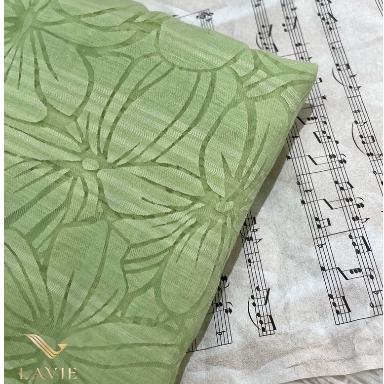 Vải Xô Hoa 2333 Cao Cấp mềm mại nhà Lavie thấm hút mồ hôi tốt, vải may quần áo, khăn