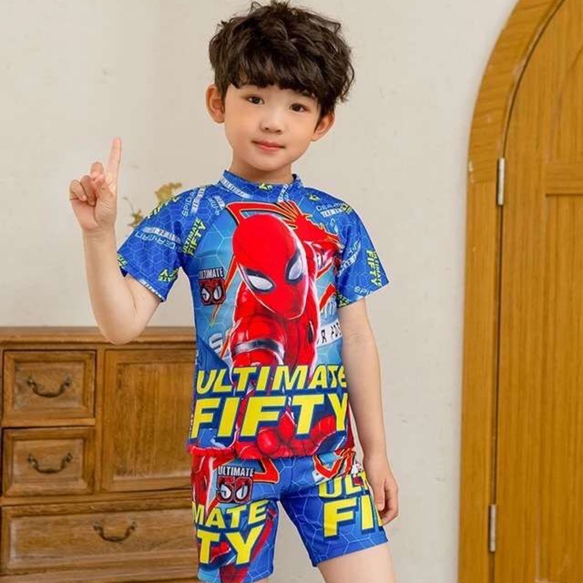 Bộ bơi siêu nhân bé trai