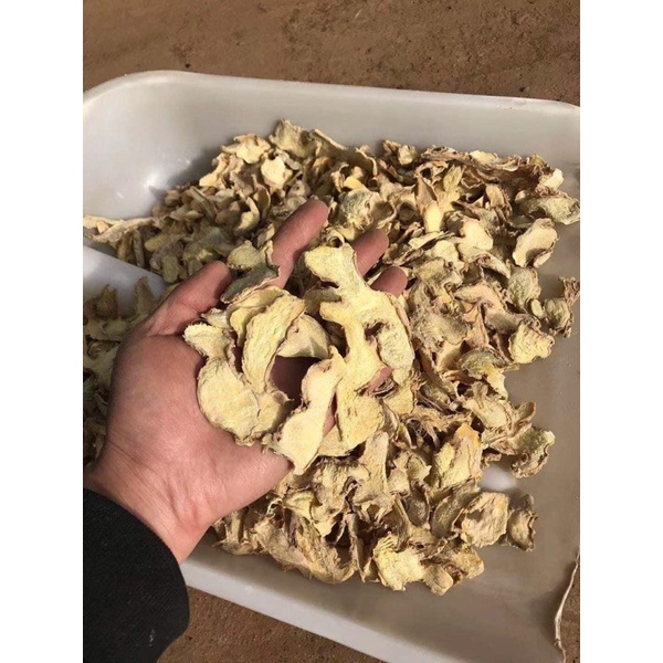 Combo 1 kg Gừng khô thái lát siêu tốt, giá siêu rẻ