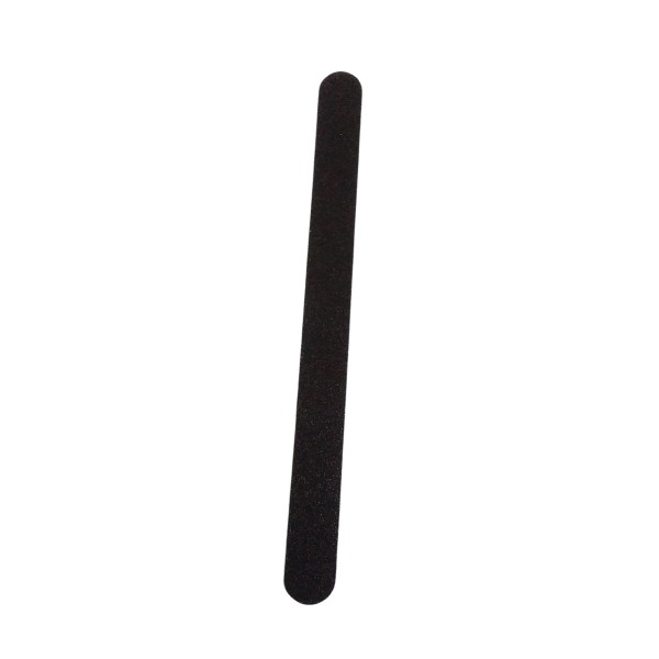 Combo 10 cây dũa móng tay giấy màu đen nhám 2 mặt -dũa giấy đen (17x1.5cm)