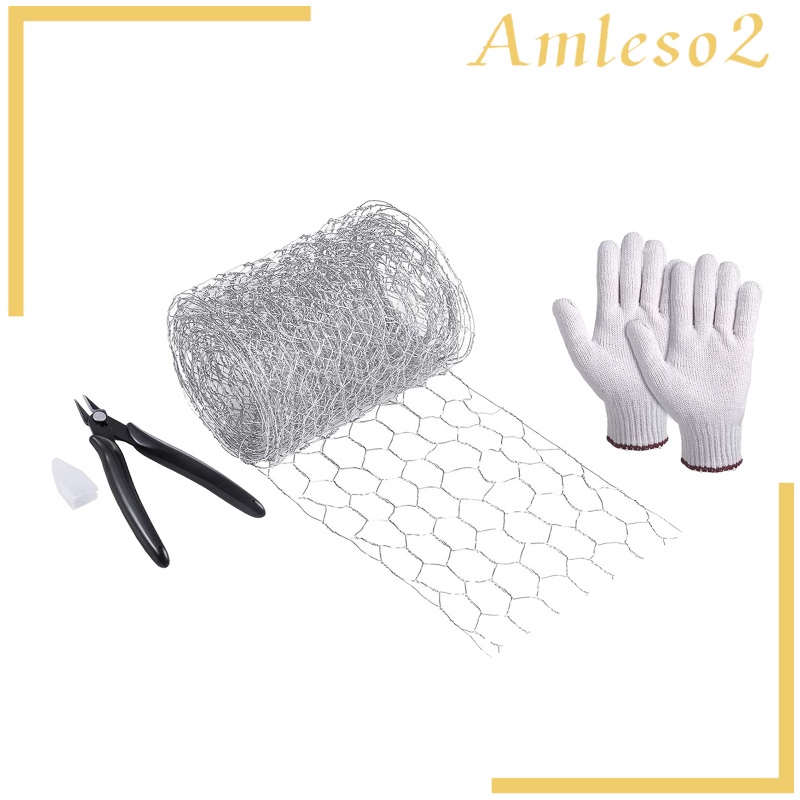 [AMLESO2]Galvanized Poultry Mesh Fencing Chicken Wire Net Rabbit Netting