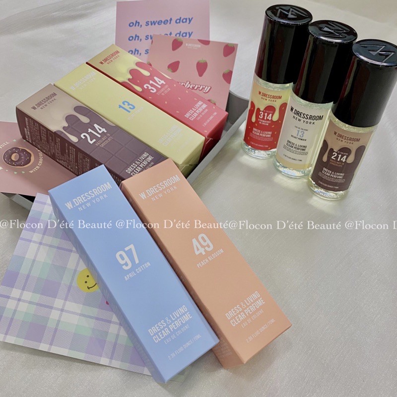 Nước hoa xịt thơm W.Dressroom 70ml/150ml