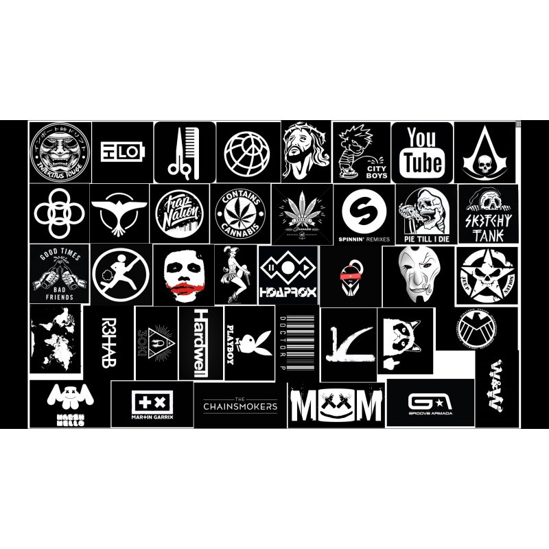 STICKER Dán Vali, xe, barber shop, Mũ bảo hiểm , macbook, đàn, tường... Nhập mã VANG3SP để giảm 15k khi mua từ 3 set