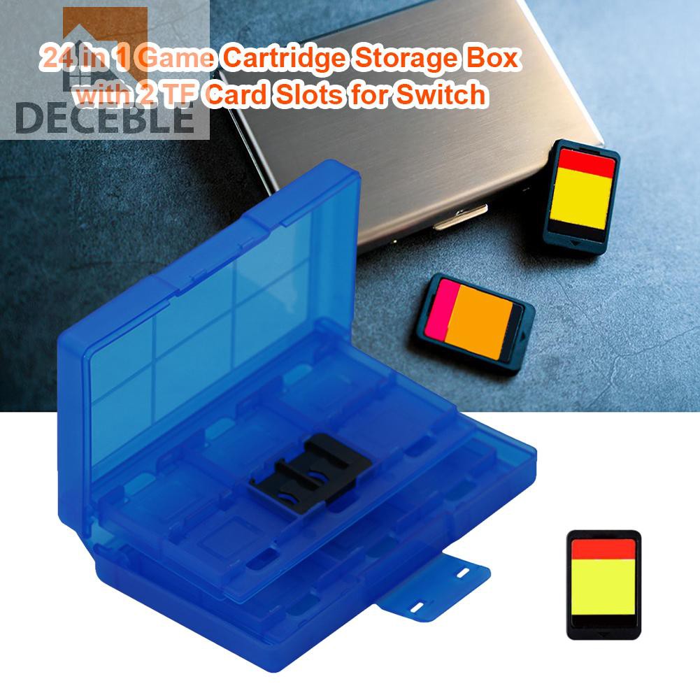 Hộp Nhựa Cứng 24 Trong 1 Đựng Thẻ Tf Ốp | BigBuy360 - bigbuy360.vn