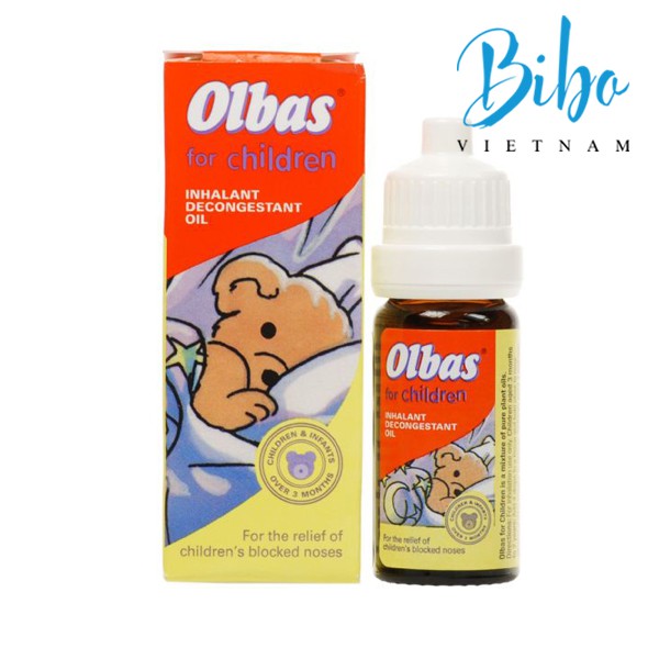 Tinh dầu olbas trị ngạt mũi cho bé Hàng Anh