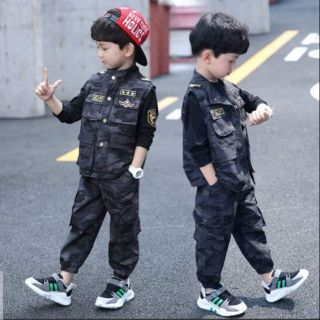 Sét lính 3 chi tiết siêu ngầu cho bé trai