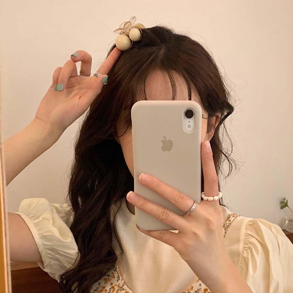 Kẹp Tóc Nhựa Acrylic Hình Quả Cherry Màu Sắc Ngọt Ngào Phong Cách Hàn Quốc