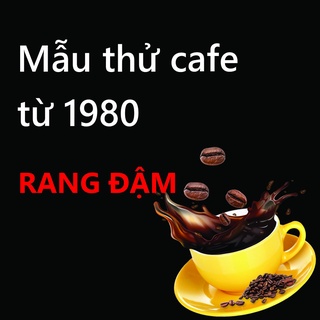 Mẫu thử từng vị RANG ĐẬM - 20g - CoffeA thương hiệu cà phê gia đình từ 1980 (Dùng được pha phin/ pha máy)