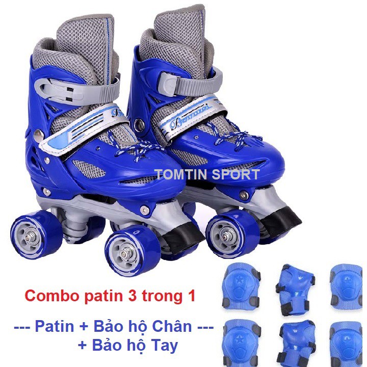 [Tặng Bảo Hộ] Giày patin trẻ em 2 hàng bánh Banwei có màu cho bé trai và bé gái, quà tặng sinh nhật [TOMTIN SPORT]